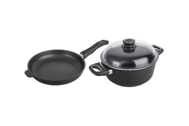 Kit Essentiels Poele Cocotte haut de gamme de cuisine induction gastrolux