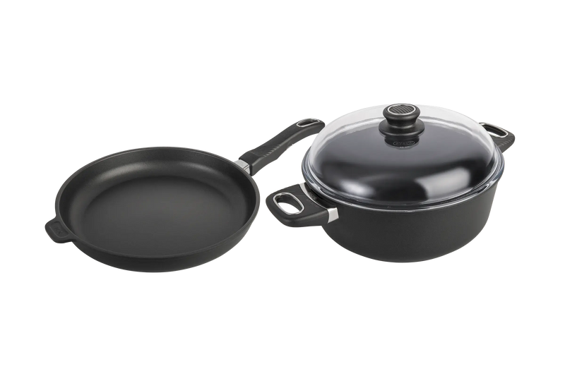 Kit Essentiels Poele Cocotte haut de gamme de cuisine induction gastrolux