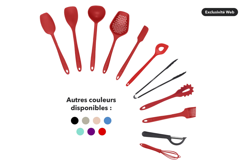 Kit Ustensiles en Silicones