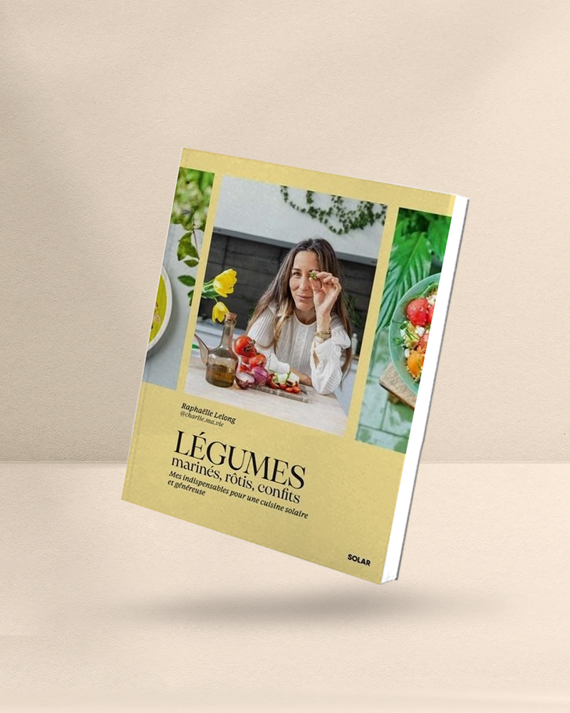 Livre de Recette @Charliemavie - Légumes marinés, rôtis, confits - Raphaëlle Lelong