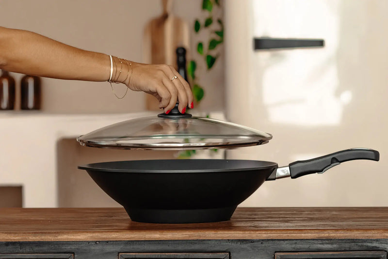 Wok de cuisine haut de gamme induction gastrolux