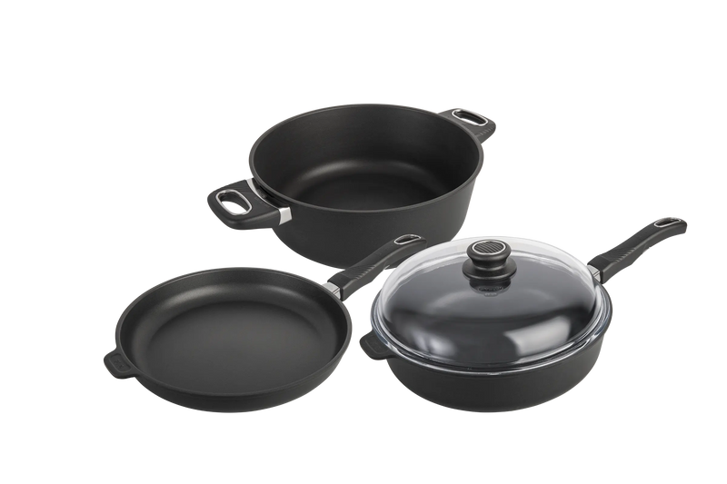Kit Gourmand poele sauteuse cocotte haut de gamme de cuisine induction gastrolux