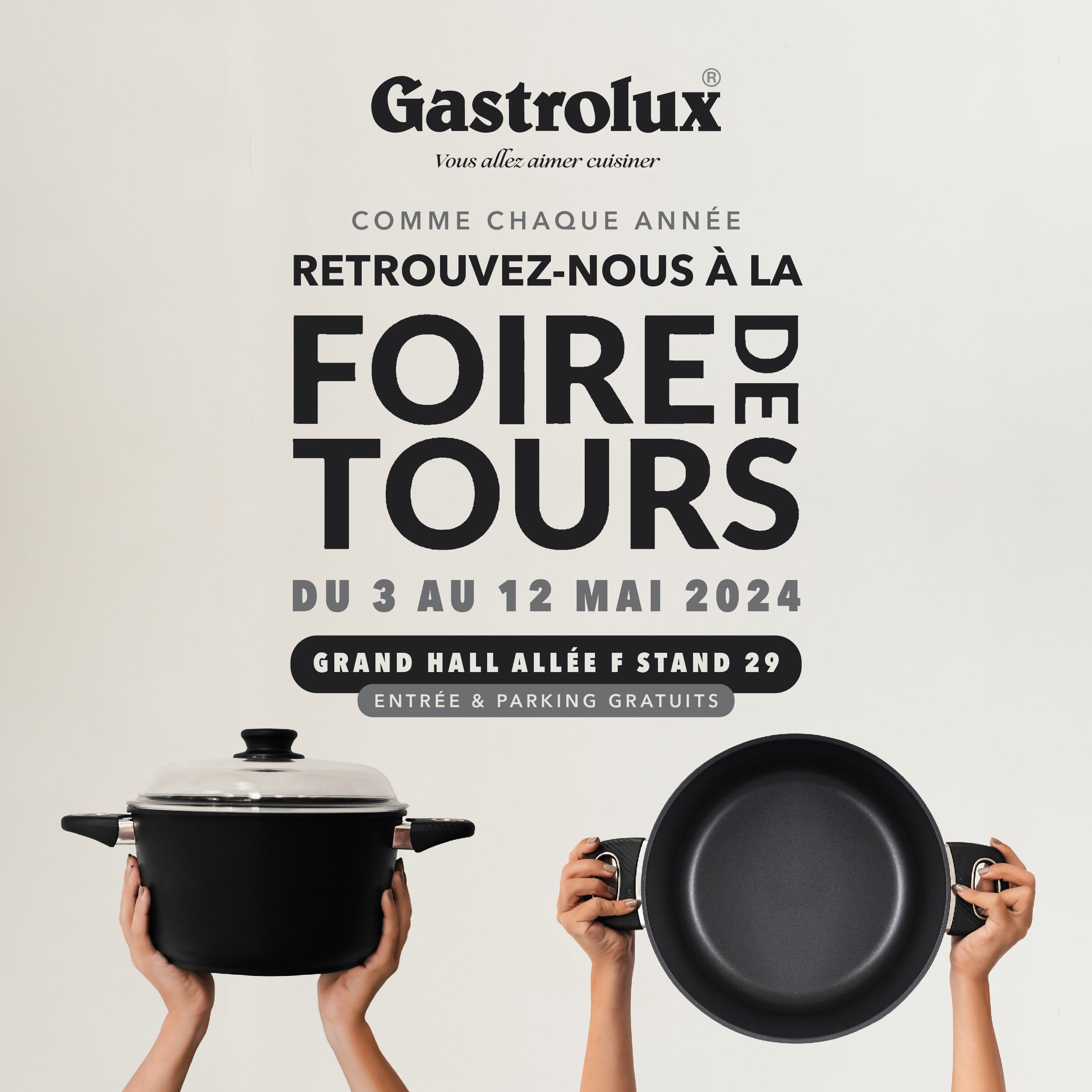 Batterie de cuisine haut de gamme Induction Gastrolux