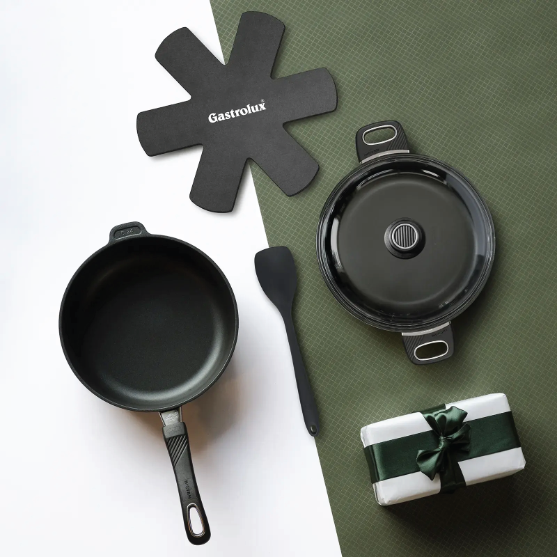 Batterie de cuisine haut de gamme Induction Gastrolux