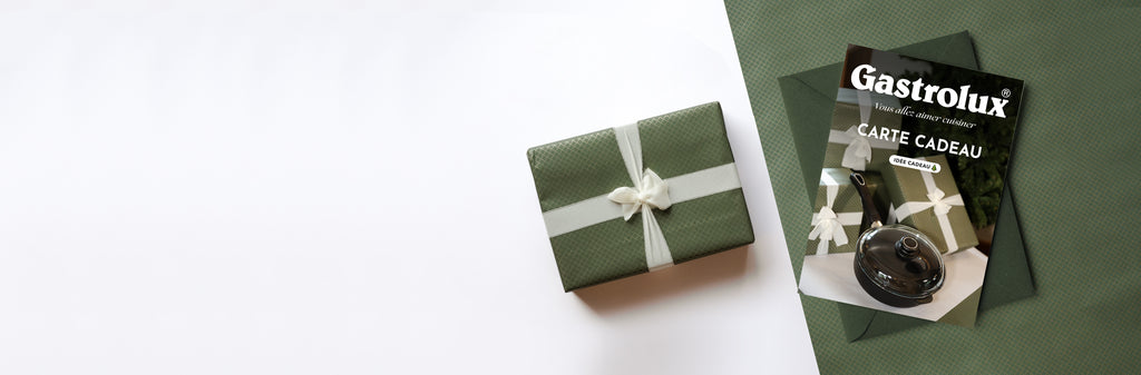 Carte cadeau Gastrolux parfaite pour un cadeau de Noel, anniversaire, mariage Mobile