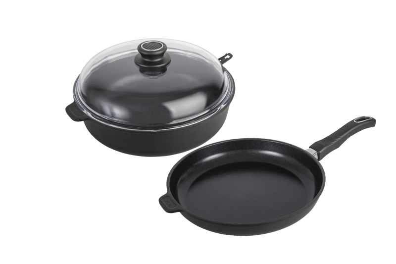 Batterie de cuisine haut de gamme induction Poele Sauteuse Kit Decouverte Gastrolux France