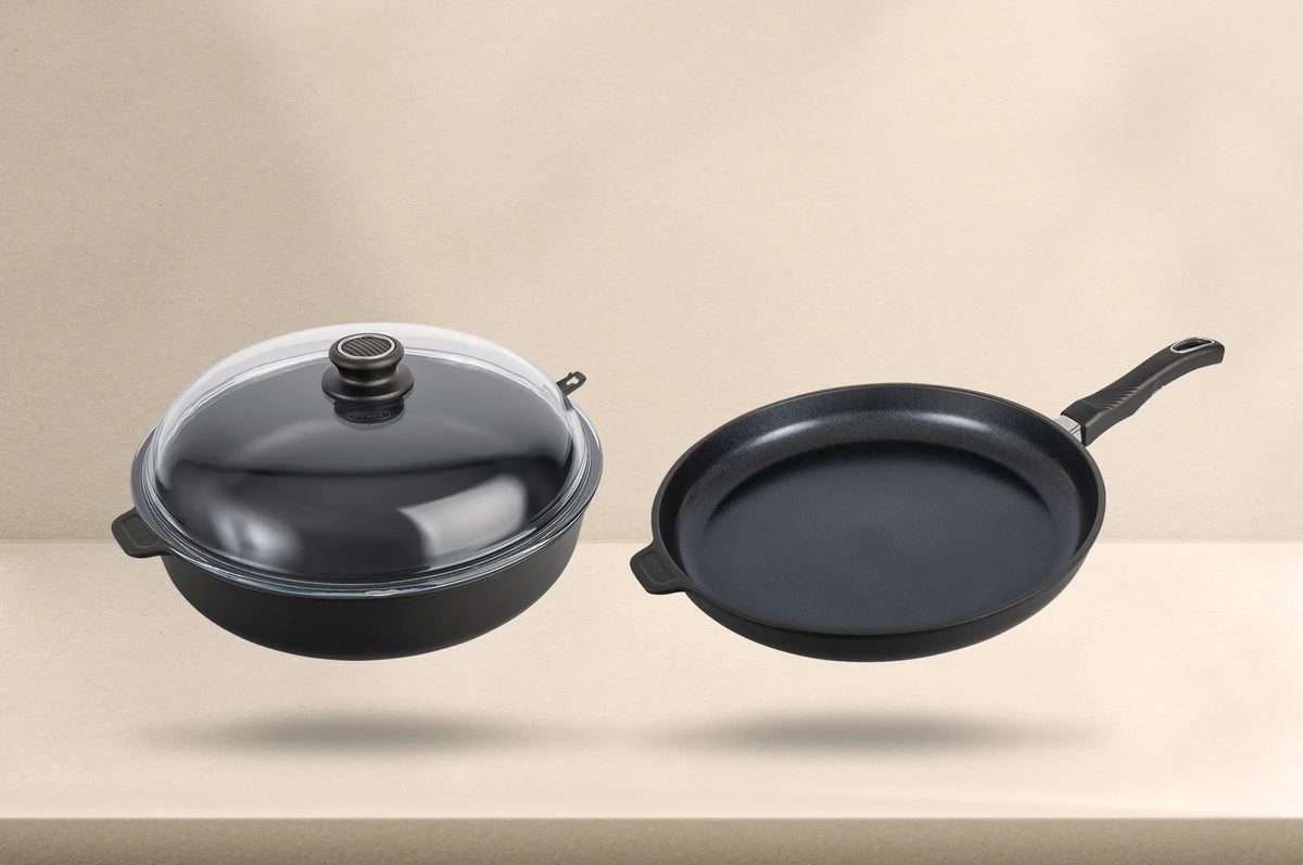 Batterie de cuisine haut de gamme induction Poele Sauteuse Kit Decouverte Gastrolux France