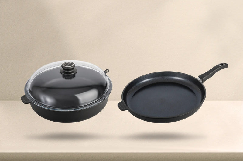 Batterie de cuisine haut de gamme induction Poele Sauteuse Kit Decouverte Gastrolux France