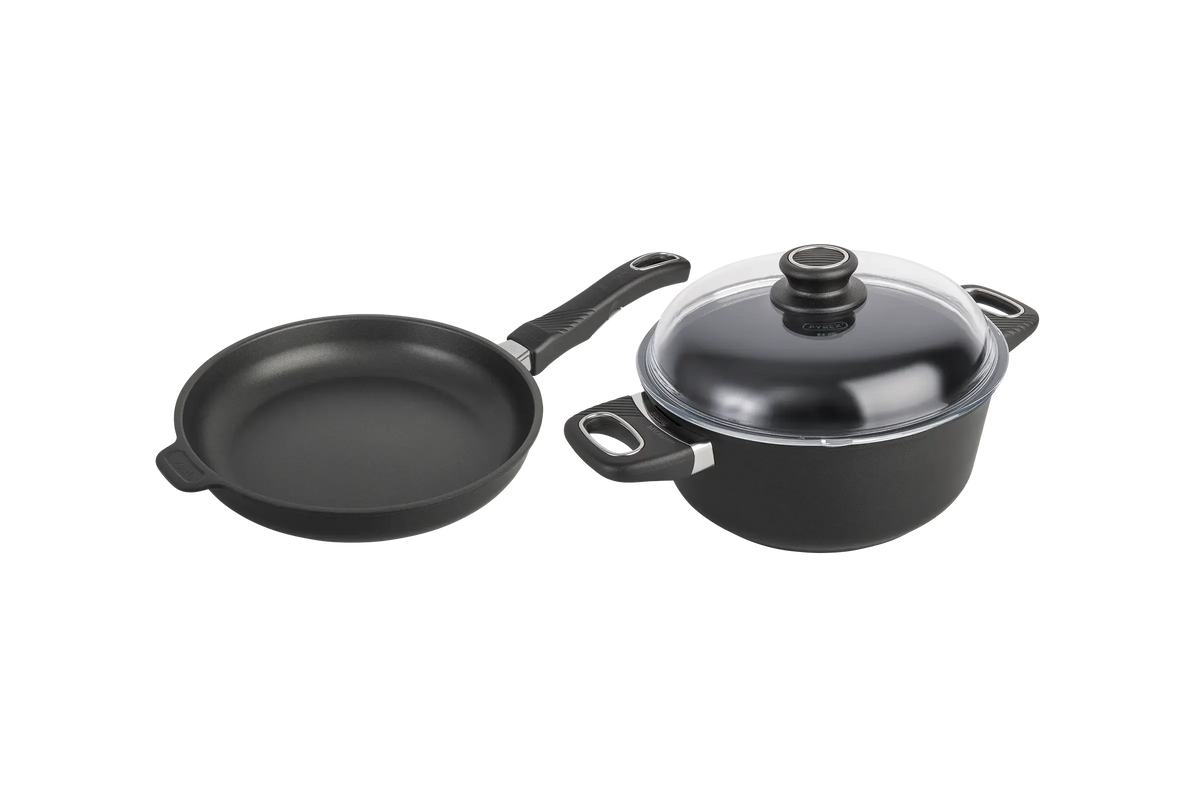 Kit Essentiels Poele Cocotte haut de gamme de cuisine induction gastrolux