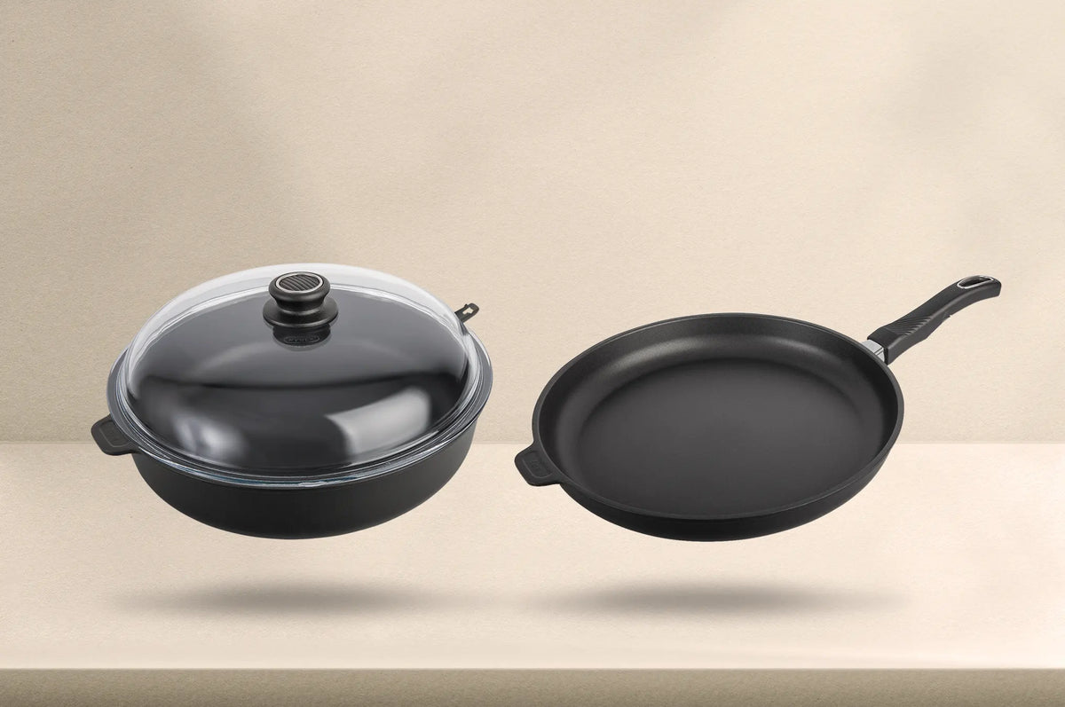 Batterie de cuisine haut de gamme induction Poele Sauteuse Kit Decouverte Gastrolux France