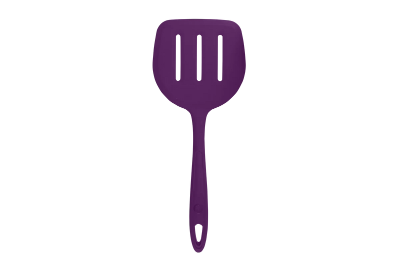 HOTEC Spatule à poisson fendue en silicone résistant à la chaleur de 315,6 °C, sans BPA, pour ustensiles de cuisine antiadhésifs, passe au lave-vaisselle, noir HOTEC Spatule à poisson fendue en silicone résistant à la chaleur de 315,6 °C, sans BPA, pour ustensiles de cuisine antiadhésifs, passe au lave-vaisselle, noir
