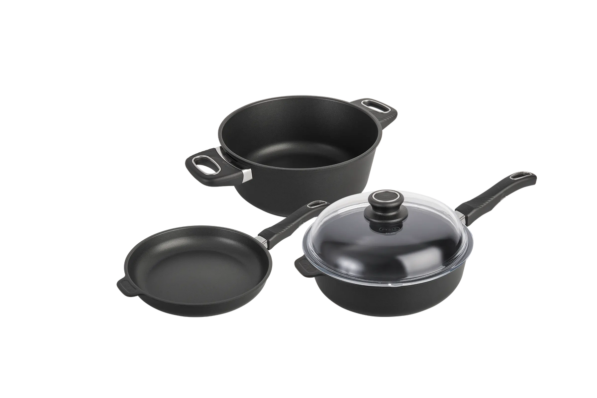 Kit Gourmand poele sauteuse cocotte haut de gamme de cuisine induction gastrolux