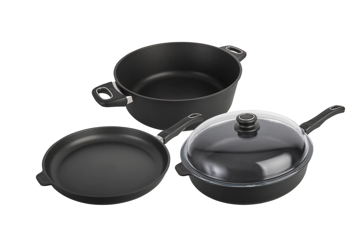 Kit Gourmand poele sauteuse cocotte haut de gamme de cuisine induction gastrolux